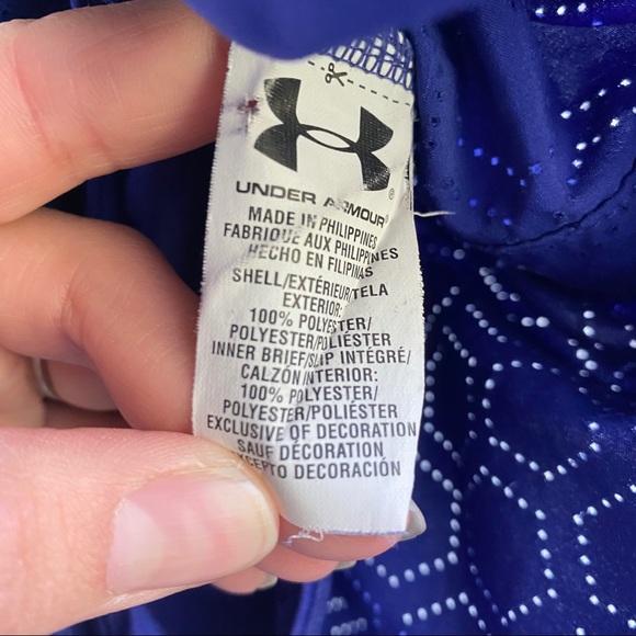 Under Armour Purple Running Shorts - Picture 6 of 8